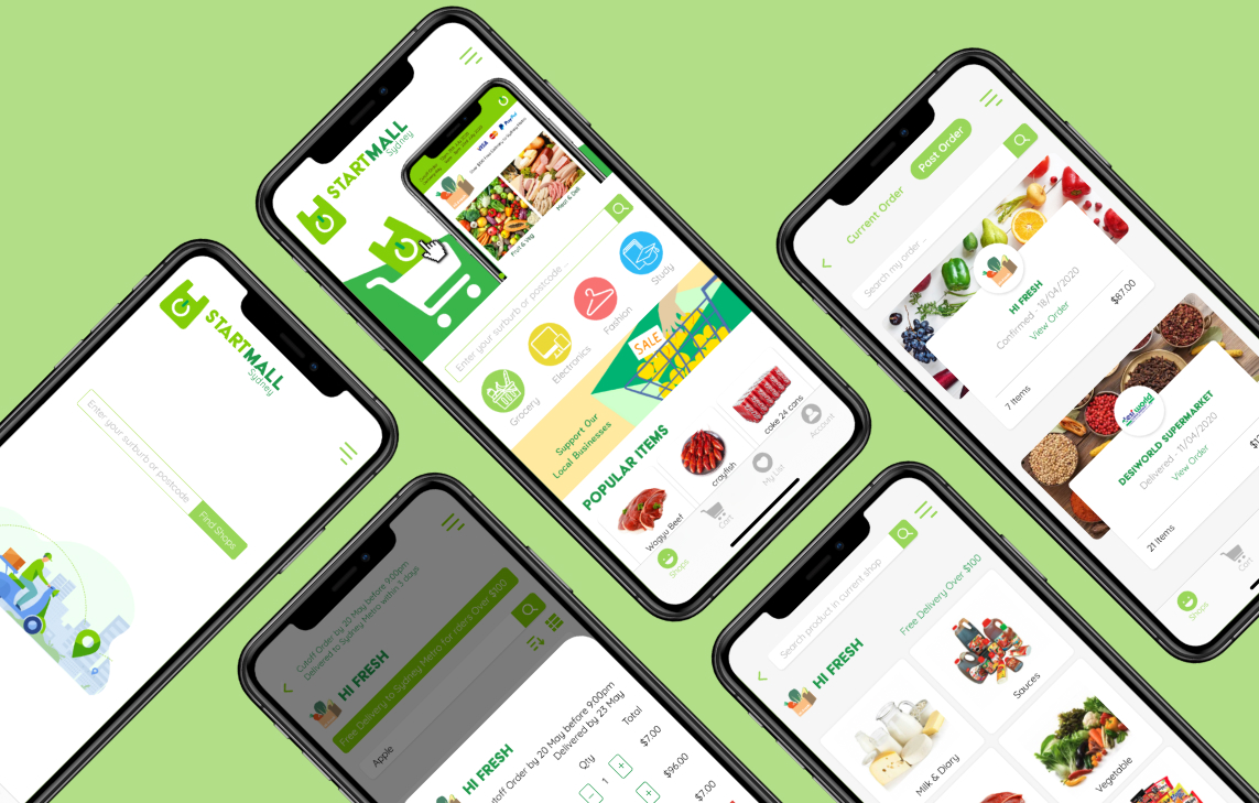 Start Mall e-commerce app